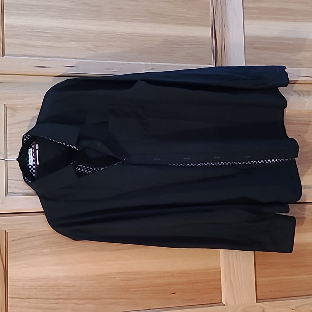 NWOT Alex Vando Mens Dress Shirt Wrinkle Free 4-Way Stretch Button Down